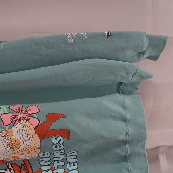 Disney Moana Doodle Portrait Women's Crewneck Sweatshirt, Unisex, Like New, 3XL - Picture 7 of 14